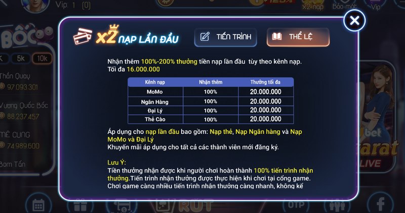 Khuyến mãi Boc fun cực khủng