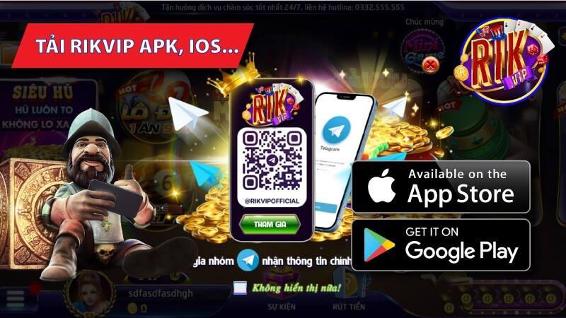 Chia sẻ link tải RikVip không chặn mới nhất